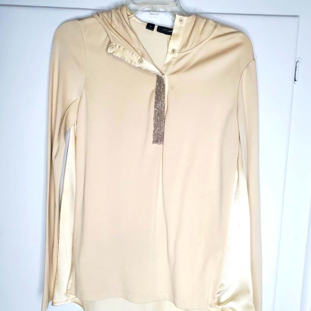 NWT Per Se hooded shirt